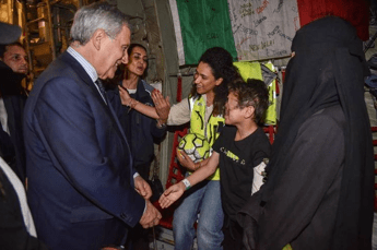Il piccolo Adam e in Italia la mamma Non ho parole per ringraziare Il piccolo Adam e in Italia la mamma Non ho parole per ringraziare