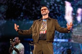 Justin Timberlake tra carisma e revival a Milano torna il re del pop Justin Timberlake tra carisma e revival a Milano torna il re del pop
