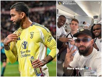 Juventus gaffe di Douglas Luiz posta foto con Thuram ma tagga lattaccante dellInter Juventus gaffe di Douglas Luiz posta foto con Thuram ma tagga lattaccante dellInter