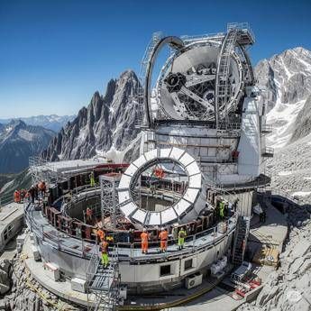 La Cina sta terminando i lavori dellosservatorio solare piu alto del mondo