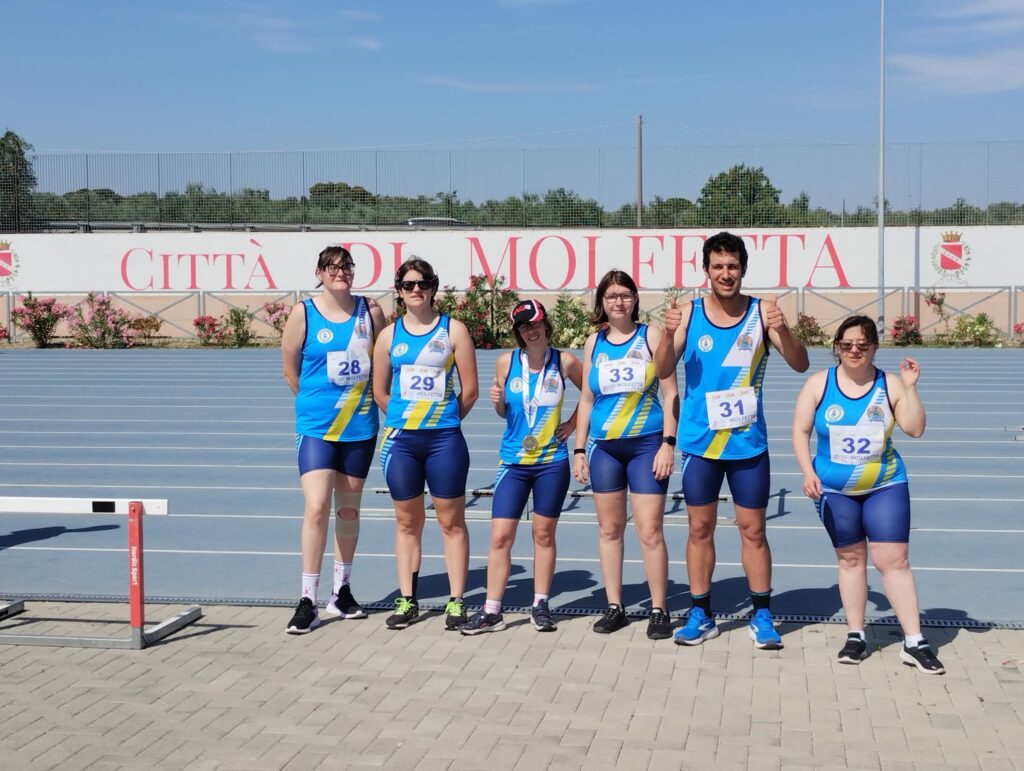 La squadra della Polisportiva Disabili Valcamonica La squadra della Polisportiva Disabili Valcamonica