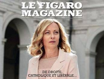 Le Figaro Magazine dedica la copertina a Giorgia Meloni Le ragioni di un successo Le Figaro Magazine dedica la copertina a Giorgia Meloni Le ragioni di un successo