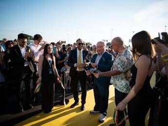 Restaurata la Cupola Lamborghini a Pieve di Cento linaugurazione della celebre struttura Restaurata la Cupola Lamborghini a Pieve di Cento linaugurazione della celebre struttura