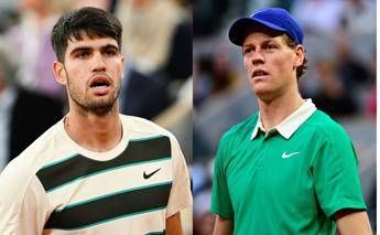 Tennis Roland Garros per Sisal Sinner e Alcaraz appaiati in quota a 190 Tennis Roland Garros per Sisal Sinner e Alcaraz appaiati in quota a 190