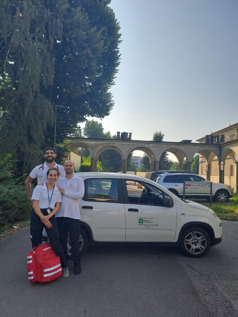 UCA vert Da sinistra i medici Simone Cuocina e Giulia Russo e linfermiere Loris Locatelli 1 UCA vert Da sinistra i medici Simone Cuocina e Giulia Russo e linfermiere Loris Locatelli 1