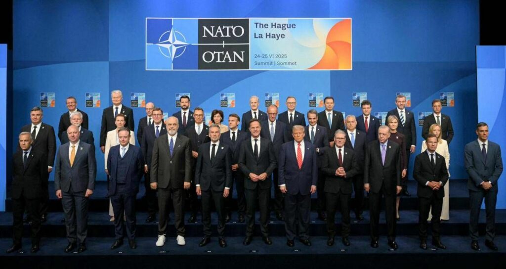 Vertice Nato i leader Per difesa 5 Pil entro 2035. Russia minaccia a sicurezza Vertice Nato i leader Per difesa 5 Pil entro 2035. Russia minaccia a sicurezza
