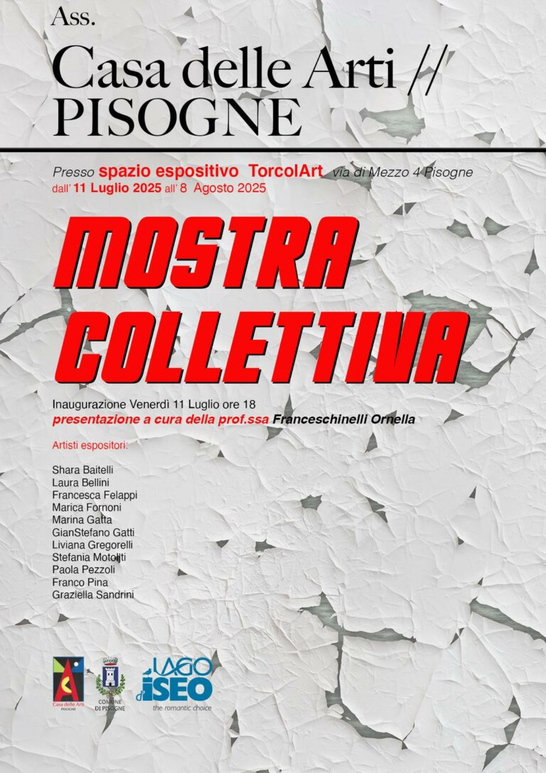 A Pisogne la Mostra Collettiva alla Casa delle Arti A Pisogne la Mostra Collettiva alla Casa delle Arti