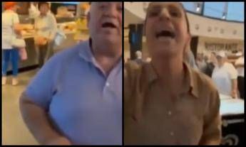 Aggressione choc in autogrill a famiglia ebrei genero Mio suocero preso a calci e pugni abbiamo paura Aggressione choc in autogrill a famiglia ebrei genero Mio suocero preso a calci e pugni abbiamo paura