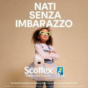 Due italiani su 5 rimandano le visite mediche per limbarazzo campagna Scottex Airc