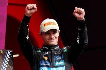 Gp Belgio super pole di Norris a Spa. Terzo Leclerc Hamilton out nel Q1