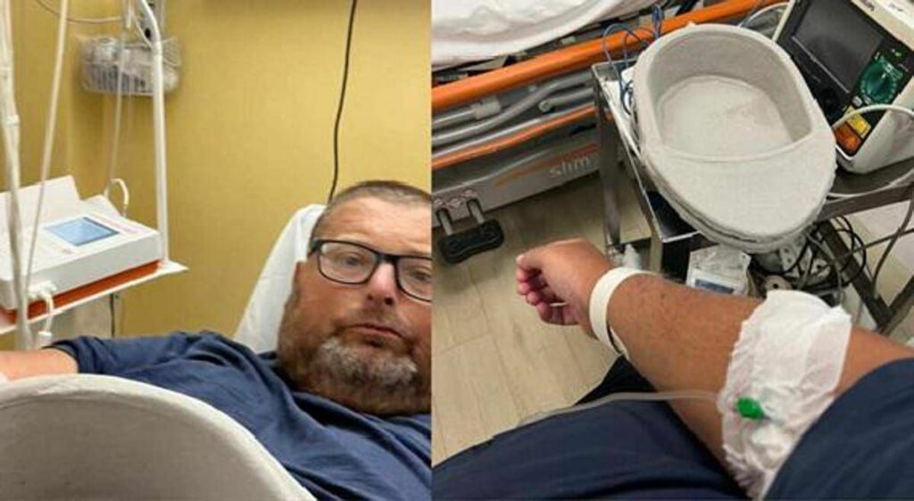 Mario Adinolfi in ospedale dopo il rientro dallIsola dei Famosi Un gran bello spavento 1 Mario Adinolfi in ospedale dopo il rientro dallIsola dei Famosi Un gran bello spavento 1