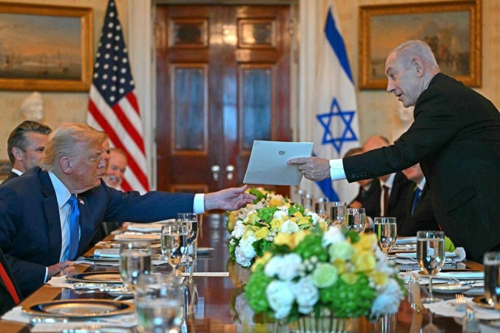 Netanyahu alla Casa Bianca Bibi candida Trump al Nobel per la pace Netanyahu alla Casa Bianca Bibi candida Trump al Nobel per la pace