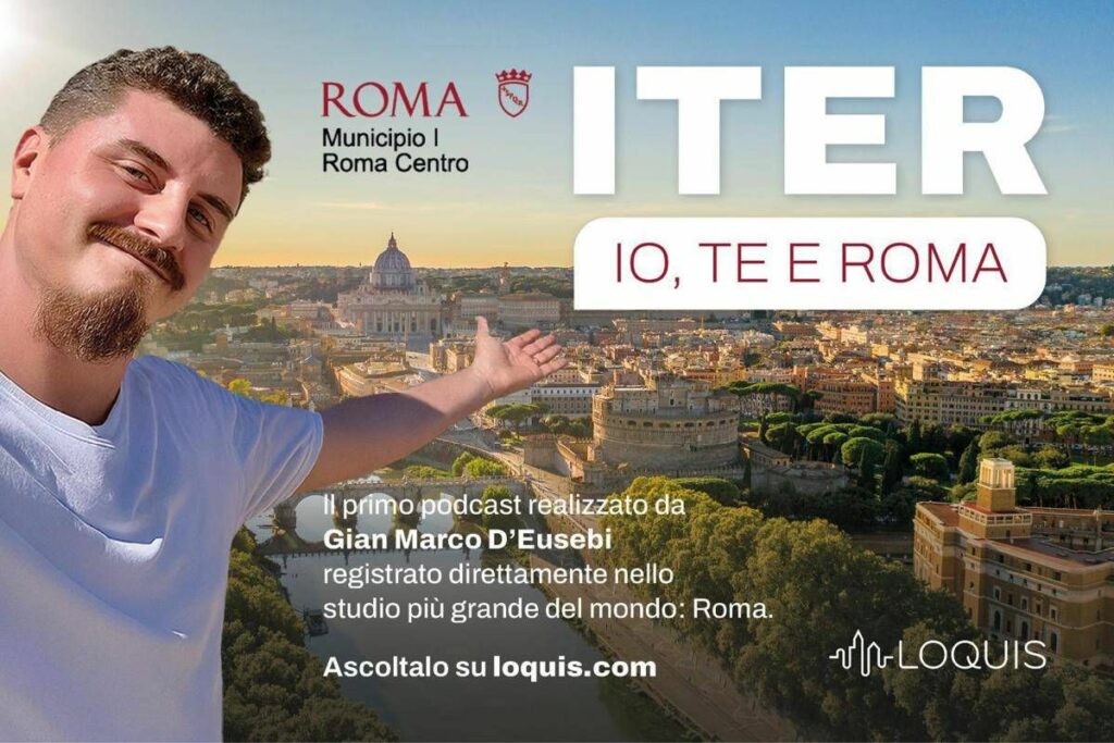 Roma nasce Iter il podcast che racconta il cuore della Capitale Roma nasce Iter il podcast che racconta il cuore della Capitale