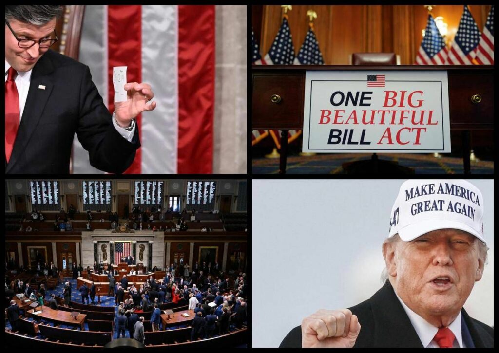 Trump esulta Camera approva legge di bilancio ok al Big Beautiful Bill Trump esulta Camera approva legge di bilancio ok al Big Beautiful Bill