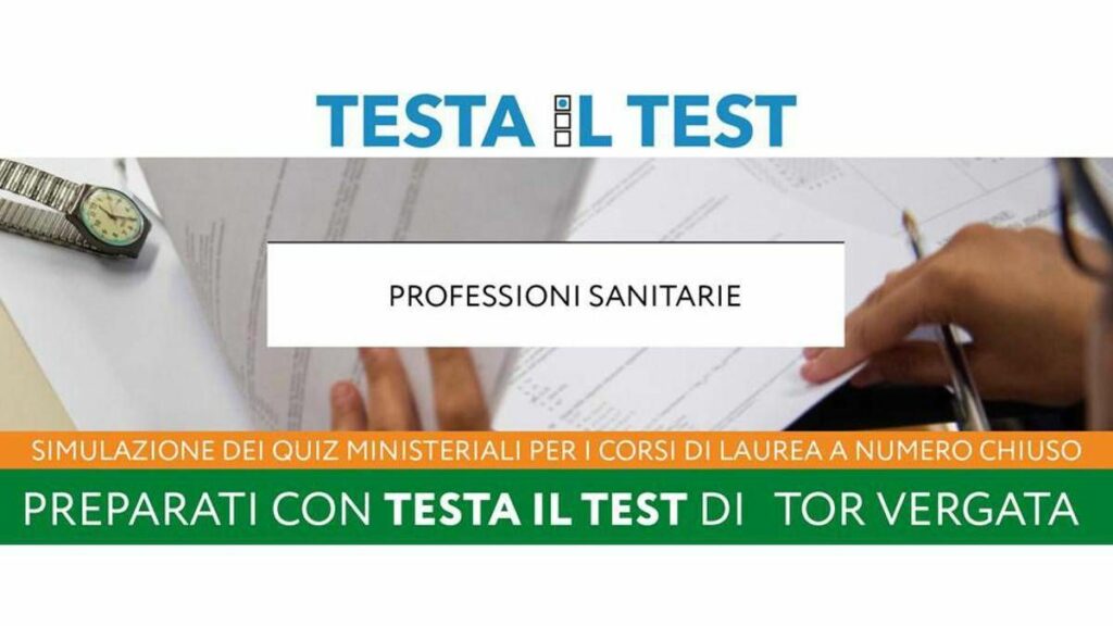 Universita Tor Vergata con Testa il Test una simulazione utile per chi vuole intraprendere le Professioni sanitarie Universita Tor Vergata con Testa il Test una simulazione utile per chi vuole intraprendere le Professioni sanitarie