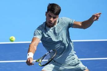 Cincinnati Alcaraz in semifinale Rublev battuto in 3 set