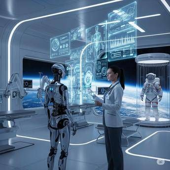 La Cina progetta lospedale spaziale salute di astronauti e viaggi interstellari
