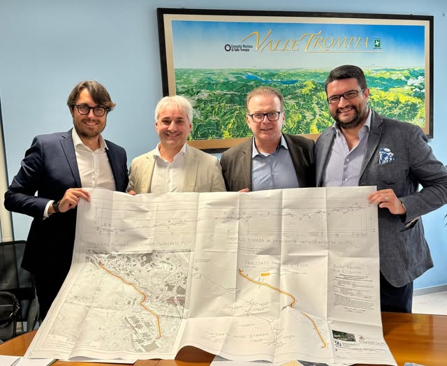 Lumezzane la Comunita Montana sostiene il progetto della seconda strada per la zona industriale 1
