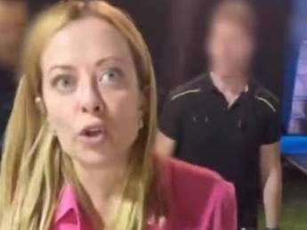 Palestina Libera pubblica video Meloni Genocidio Lavoro ogni giorno per la pace